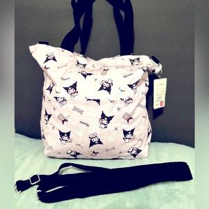 Kurumi by Sanrio Tote Bag Shoulder Bag Handbag Canvas Fabric